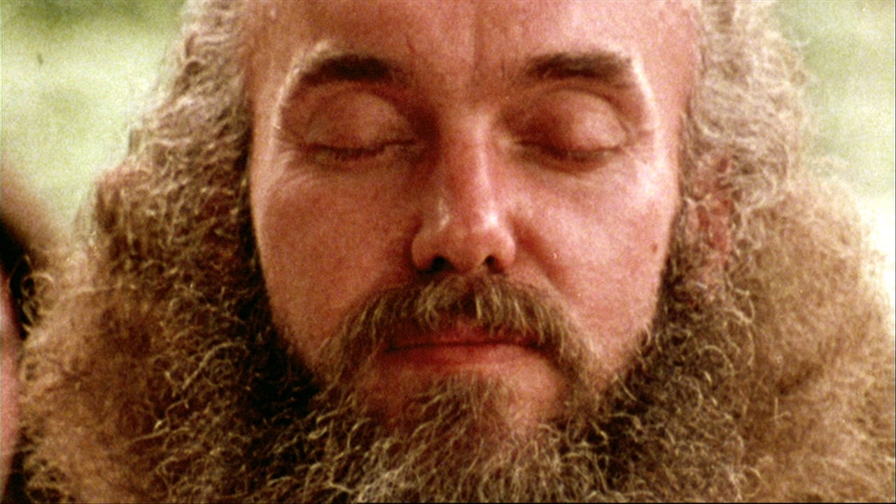 Ram Dass Meditating - Sprungvision
